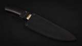Нож Шеф-повар 4 (95Х18, чёрный граб), фото 9