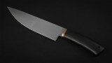 Нож Шеф-повар 4 (95Х18, чёрный граб), фото 6