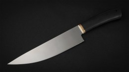 Нож Шеф-повар 4 (95Х18, чёрный граб)