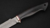 Нож Щука (D2, чёрный граб), фото 3