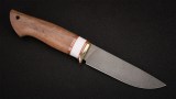 Нож Соболь (булат, корень ореха, вставка - кориан), фото 6