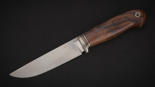 Нож Соболь (ELMAX, айронвуд, мозаичные пины)