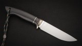 Нож Соболь (К340, тёмный кориан, чёрный граб), фото 4
