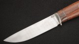 Нож Соболь (S125V, айронвуд, вставка - стабилизированный зуб мамонта, мозаичные пины, формованные ножны), фото 2