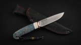 Нож Соболь (S390, вставка - клык моржа, стабилизированная карельская береза), фото 5