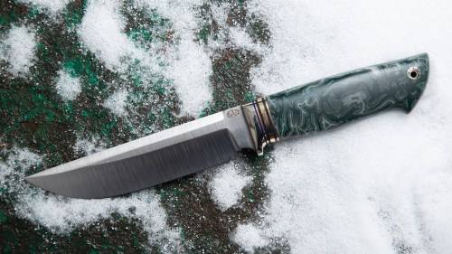 Нож Тайга (ELMAX, авторская микарта)