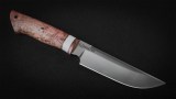 Нож Тайга (ELMAX, стабилизированная карельская береза, вставка - кориан, мозаичный пин), фото 3
