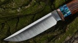 Нож Тайга (S90V, макуме, стабилизированный зуб мамонта, айронвуд, формованные ножны), фото 2