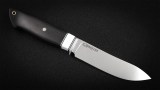 Нож Таймень (D2, кориан, черный граб, мозаичный пин), фото 4