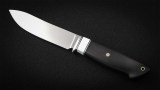 Нож Таймень (D2, кориан, черный граб, мозаичный пин), фото 7