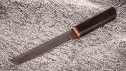 Нож Танто (булат, мореный граб)