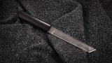 Нож Танто (дамаск, мореный граб, деревянные ножны), фото 5