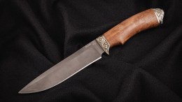 Нож Варан 2 (булат, орех, мельхиор)