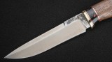 Нож Варан (Х12МФ, вставка - темный кориан, орех), фото 2