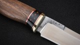Нож Варан (Х12МФ, вставка - темный кориан, орех), фото 4