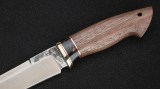 Нож Варан (Х12МФ, вставка - темный кориан, орех), фото 3