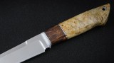 Нож Варан (К340, вставка - айронвуд, стабилизированный кап клена), фото 3