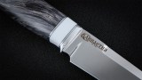 Нож Варан (К340, вставка - кориан, стабилизированный кап клена), фото 4