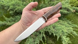 Нож Варан (QPM-53, макуме, айронауд, формованные ножны)