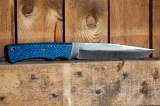 Охотничий комплект Спарки (S390, фултанг, синий карбон, формованные ножны), фото 7