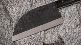 Тяпка Сербский нож (Х12МФ, черный граб, цельнометаллическая рукоять), фото 2