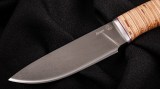 Универсальный нож Ирбис (булат, береста, дюраль), фото 2