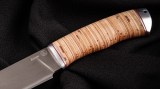Универсальный нож Ирбис (булат, береста, дюраль), фото 3