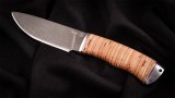 Универсальный нож Ирбис (булат, береста, дюраль), фото 4