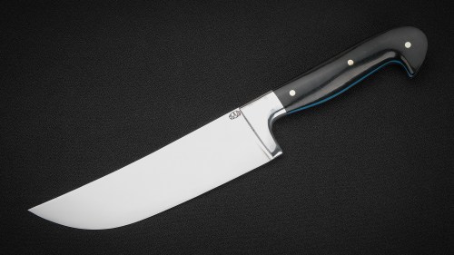 Узбекский нож Пчак (Х12МФ, микарта, цельнометаллическая рукоять)