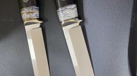 Нож Медведь из стали S390