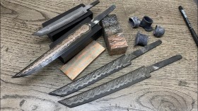 Сборка ножа Танто